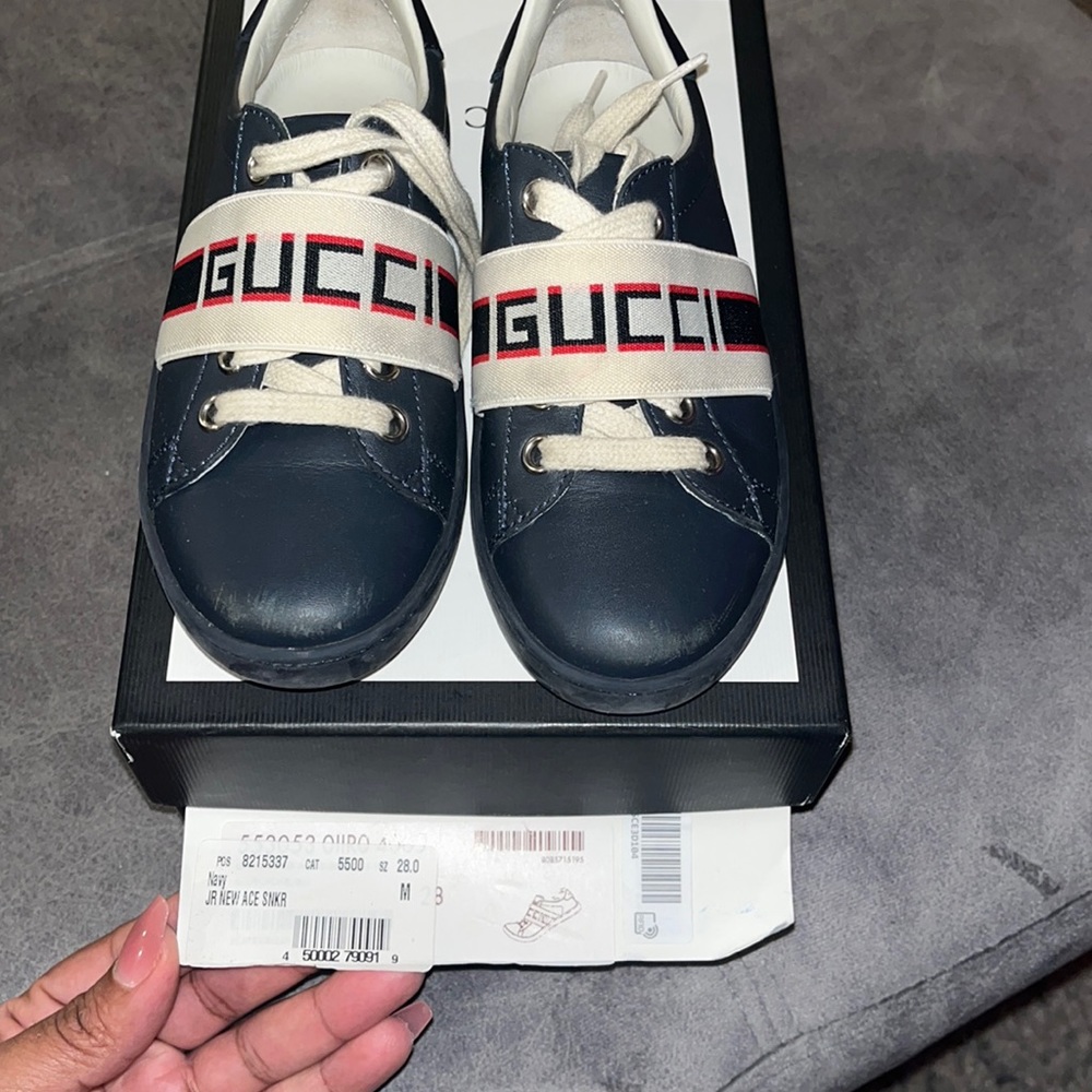 Gucci toddler shoe size 28 (us 11)